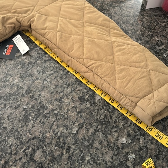 Bass Outdoor Tan Kelp Quilted Hooded Jacket NWT XL - Picture 13 of 14